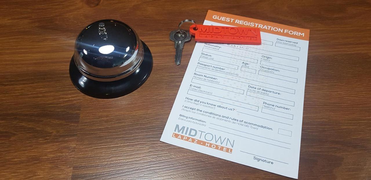 Midtown La Paz Hotell Exteriör bild