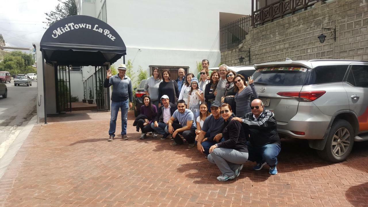 Midtown La Paz Hotell Exteriör bild